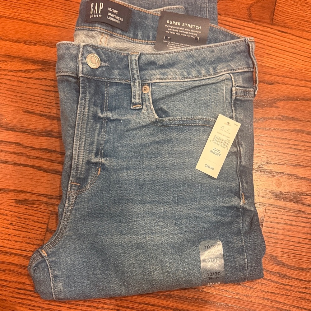 GAP Women's Super Stretch Denim Jeggings - Blue